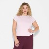 Women's Short Sleeve Crewneck ButterBliss T-Shirt - Wild Fable™ - 2 of 3
