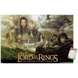 Trends International The Lord of the Rings: The Motion Picture Trilogy Unframed Wall Poster Prints - 1 of 4