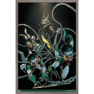 Trends International DC Comics The Batman Who Laughs - Chains Framed Wall Poster Prints - 1 of 4