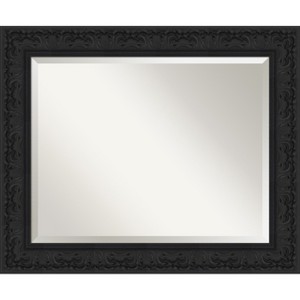 Amanti Art Luxe Beveled Framed Bathroom Vanity Wall Mirror - 1 of 4