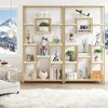 Gulches 71" Tall Modern Bookcase, 11-Tier Display Shelf - 3 of 4