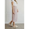 Women's Misty Rose A-line Midi Skirt - Mikarose - 2 of 3