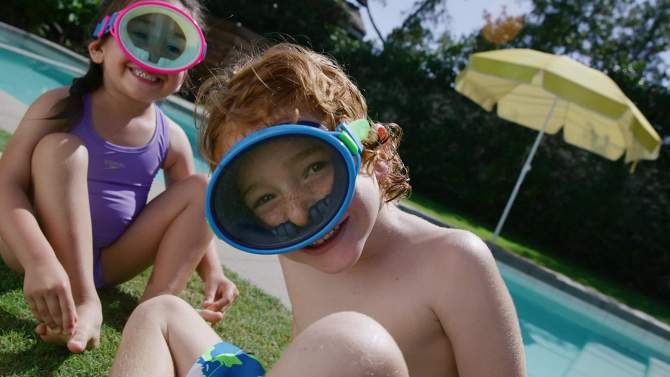 Speedo Kids' Porto Swim Mask, 6 of 8, play video