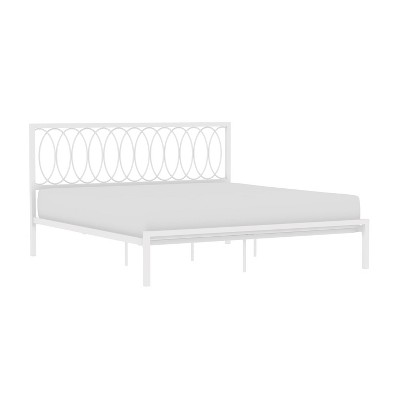 King Naomi Metal Bed White - Hillsdale Furniture