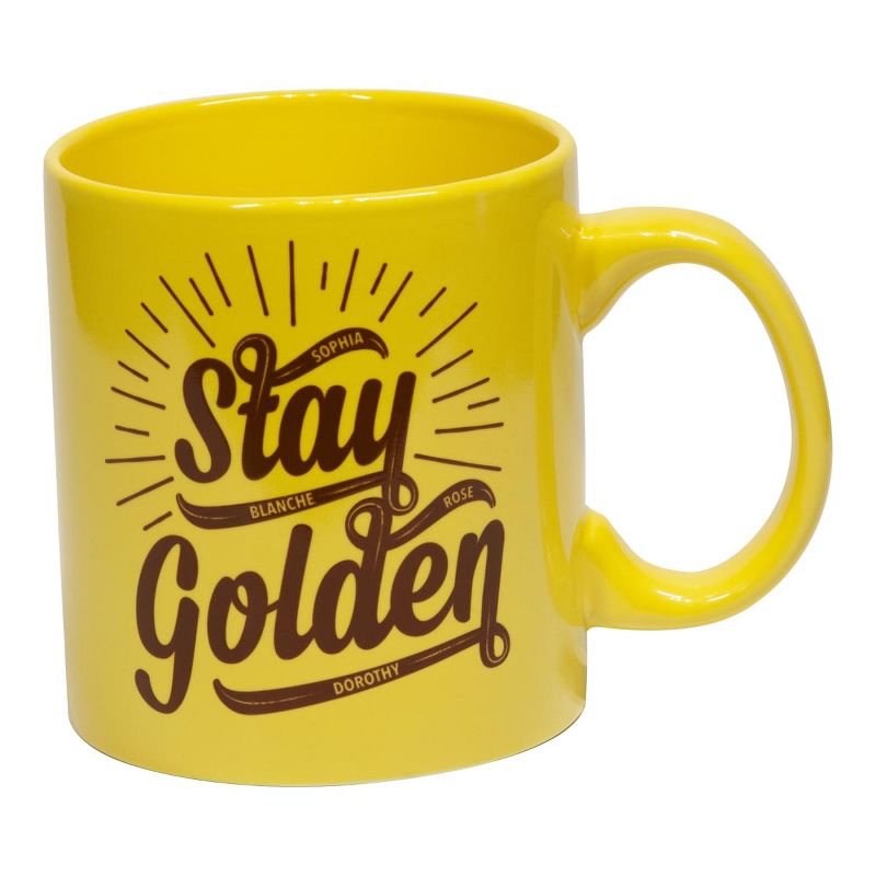 Just Funky Golden Girls "Stay Golden" 20oz Coffee Mug, 2 of 7