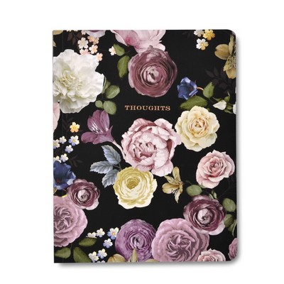 Vintage Floral 'Thoughts' Notebook - George Stanley