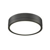 Algar 12" LED Flush Mount Ceiling Light - Dimmable, Steel, 24W, 1620 Lumens, Damp Rated - 3 of 4