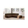Meridian Furniture,Arc Velvet Modular Sofa - 2 of 4