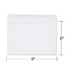 MyOfficeInnovations Gummed Flap Side-Opening Booklet Envelopes 6" x 9" White Wove 250/BX 472852 - 3 of 4