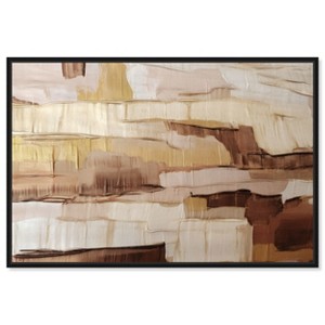 Art Remedy Afrique Boho Abstract Wall Art Framed - 1 of 4