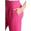 Women's Square Jacquard Wide Pants - umgee - 3 of 3