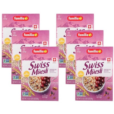 Familia Fruits and Nuts Swiss Muesli - Case of 6/21 oz