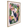 Sylvie Myriam's Garden Framed Canvas by Myriam VanNeste - Kate & Laurel All Things Decor - image 2 of 4