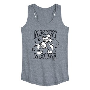 Women's - Disney - Mickey Mouse Graphic Racerback Tank - 1 of 4