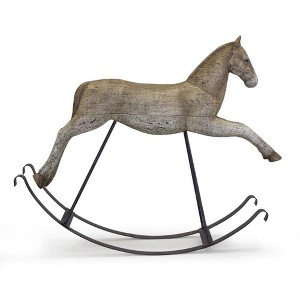 Melrose Rustic Rocking Horse Décor - 1 of 3