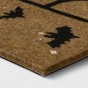 1'6"x2'6" Halloween 'Boo' Ghost Faux Coir Doormat Black/White - Hyde and EEK! Boutique™: Outdoor, Low Pile - 3 of 4