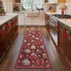 ABYNOW Machine Washable Area Rug – Soft Modern Abstract Carpet for Living Room, Bedroom, and Dining Room, Non-Slip Floor Rug - 2 of 4