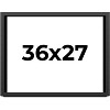PosterPalooza | Flat Black Picture Frame - UV Acrylic, Backing Board, Hanging Hardware Included - 2 of 4