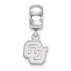 Black Bow Jewelry Sterling Silver Colorado Buffalos NCAA Bead Charm - 2 of 4