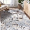 Area Rug Machine Washable Boho Carpet Non Slip Abstract Vintage Indoor - 4 of 4