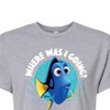 Women's - Disney - Where Was I Going Cropped Graphic T-Shirt - 2 of 4
