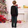 Christmas Pajamas for Family Pjs Matching Sets PlaidShirts Pants Sleepwear Nightwear Women Men Kids - 3 of 4