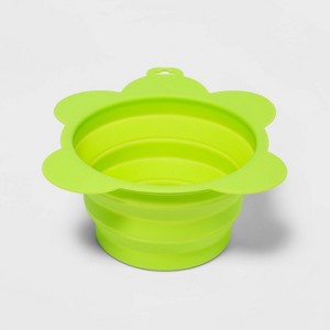 Silicone Ice Treat Mold Dog Bowl - Green - Sun Squad™ - 1 of 3