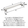 Amerock Lintel Appliance Pull for Large Panels and Oversized Cabinets - 4 of 4