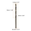 Unique Bargains M35 High Speed Steel Cobalt Jobber Twist Drill Bits 10 Pcs - 2 of 4