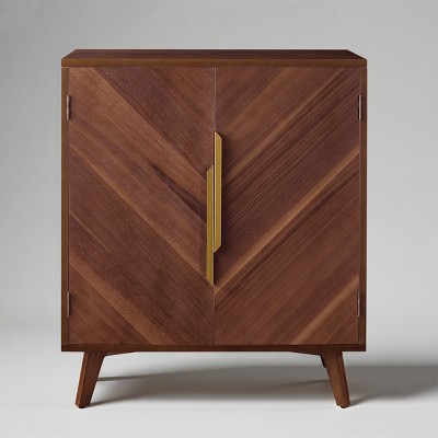 Art Leon 2-Door Wood Sideboard with Storange