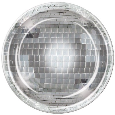 Beistle Disco Ball Plate 9" 24/Pack 58025