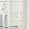 HLC.ME Broadway Stripe Decorative Semi Sheer Light Filtering Grommet Window Treatment Curtain Panels - Set of 2 - 4 of 4