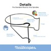 Bloem Railscapes Planter Railing Support Brackets 1pk for Indoor and Outdoor Gardening - 4 of 4