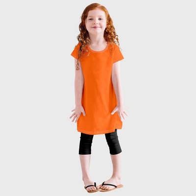 City Threads Soft Knit Jersey Girls Cap Sleeve Dress - USA-Made