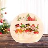Stony Creek 6.25 In Happy Snowman Sm Pre-Lit Round Orb Christmas Lighted Glass Accent , Christmas Decor Winter Snowflakes (1PC) - 2 of 4