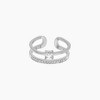Bearfruit Jewelry Saya Double Band Adjustable Ring - 3 of 4