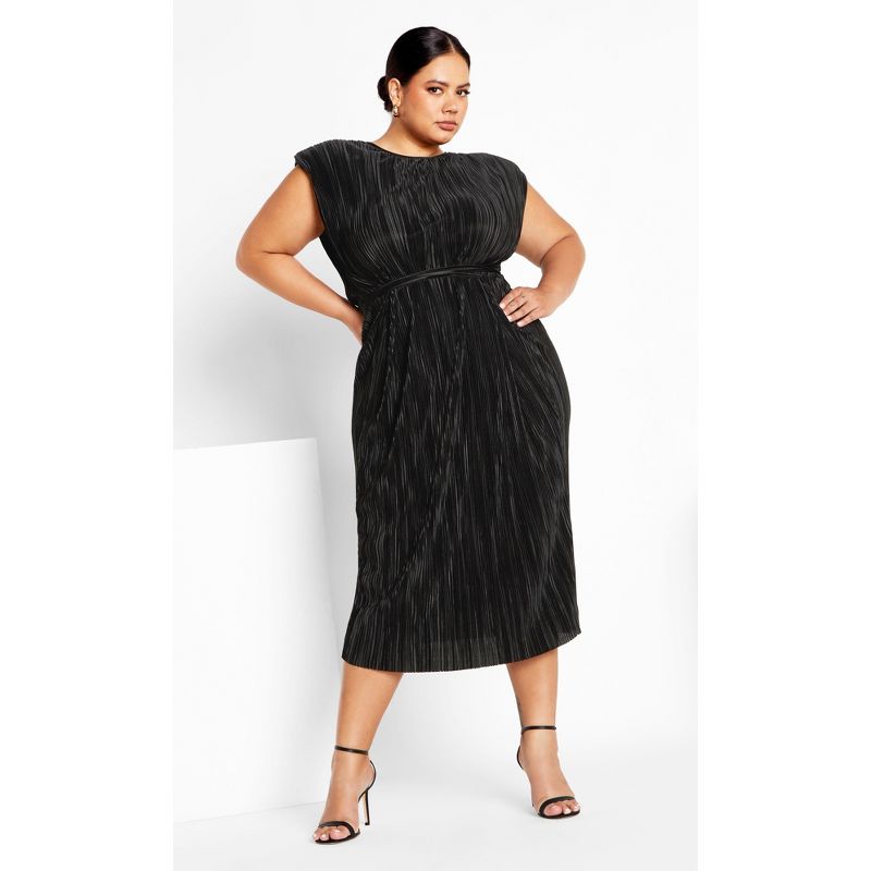 Women's Plus Size Alexis Dress - black | AVENUE, 1 of 7