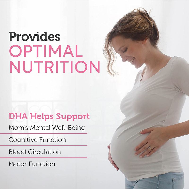Zahler Prenatal Vitamin with DHA & Folate for Mother & Child - 60 Softgels, 4 of 5