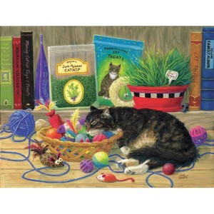 Sunsout Tucker's Toy Basket 500 pc Jigsaw Puzzle 31643 - 1 of 4