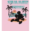 Girl's Disney Mickey Mouse Summer Vibes T-Shirt - 2 of 4