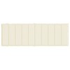 vidaXL Sun Lounger Cushion Cream 73.2 in.x22.8 in.x1.2 in. Oxford Fabric - 4 of 4