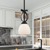 Livex Lighting Brookside 1 - Light Pendant in  Black - 2 of 4