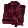 Personalization Mall Embroidered Classic Comfort Luxury Fleece Robe - 3 of 4