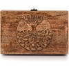 Handmade Mango Wood Tree of Life Engraving Beautifully Keepsake Box Jewellery Organiser Unique Gift Ideas - 2 of 4