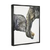 Stupell Industries Cute Baby Elephant Family Animal Watercolor Painting - 3 of 4