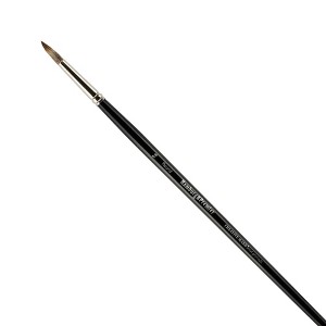 Creative Mark Hamburg Premiere Professional Oil Painting Brushes - Round Oil Paint Brush - Handmade in Germany, Natural & Synthetic Hair Blend, Long - 1 of 4