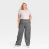 Women's Slim Fit Short Sleeve Ribbed T-Shirt - A New Day™ - 3 of 3