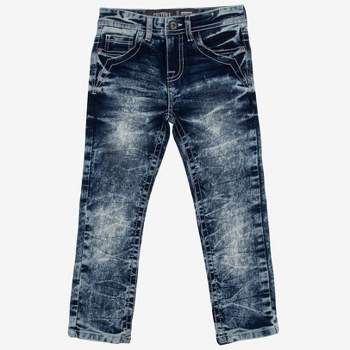 Rip Jeans Dark : 6 In Repair X Boy\'s And Size Ray Blue Little Target
