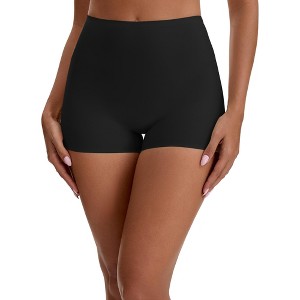 INSPIRE CHIC Women's High Waist Seamless Tummy Slimming Control Panties Slip Shorts for Under Dresses Boyshort - 1 of 4