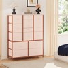 15-Drawer Dresser with Wooden Top – Steel Frame & Fabric Drawers, Space-Saving Storage for Bedroom - 3 of 4